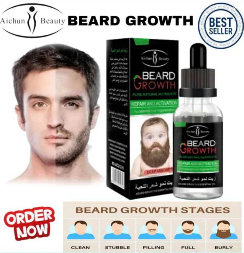Natural Men Beard Oil for Men